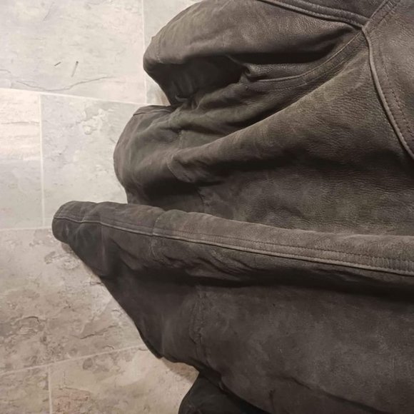 Men's Wilson LARGE ASH LINED Leather Jacket. - Picture 8 of 8